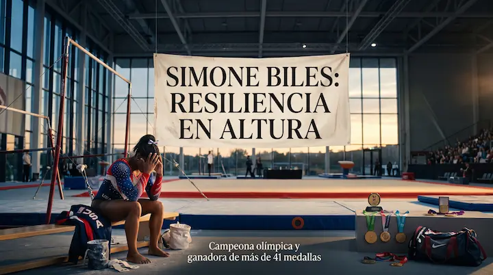 SIMONE BILES, un ejemplo de la importancia de la salud mental