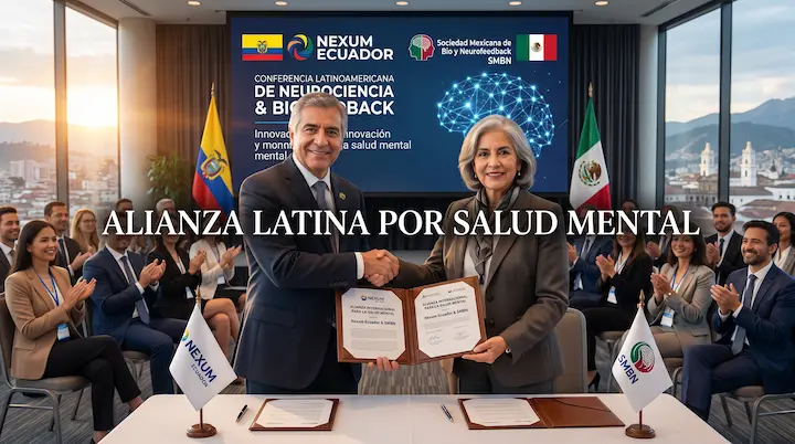 Nexum Ecuador, es parte de la Sociedad Mexicana de Bio y Neurofeedback